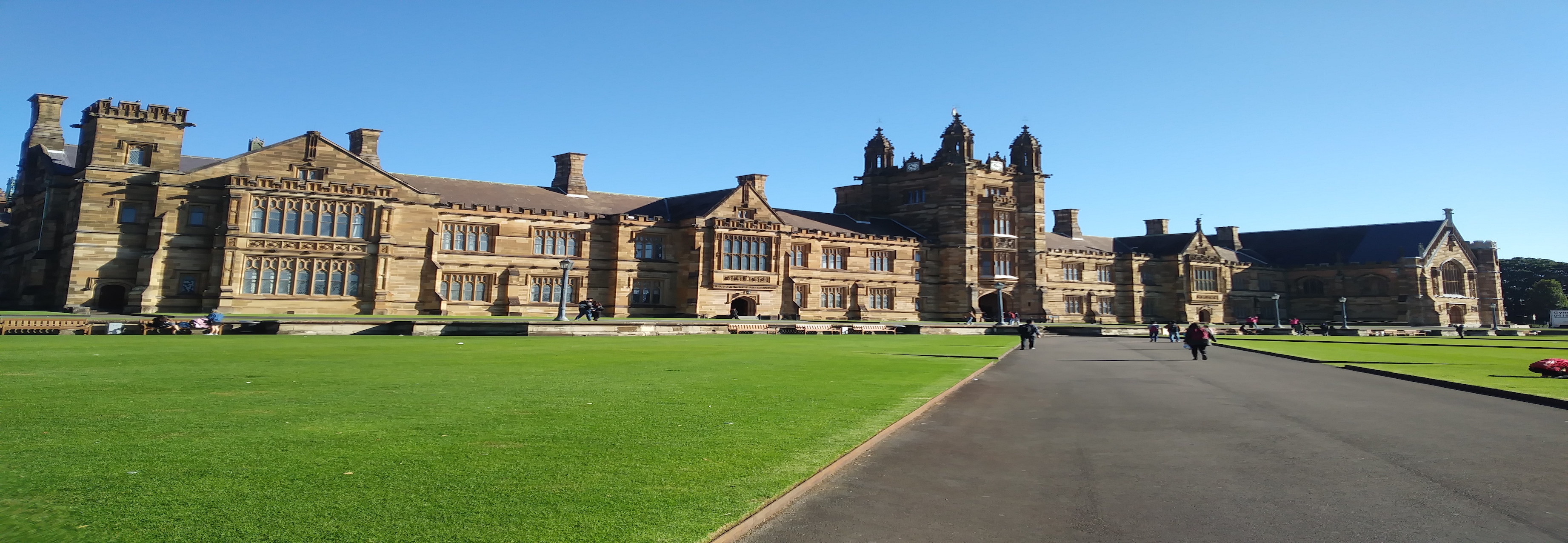 The Main Quadrangle of the University of Sydney.